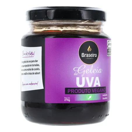 Geleia braseiro uva 270g 360-33