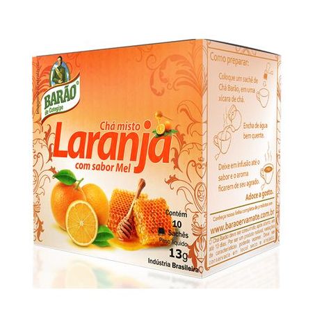 Cha barao de cotegipe 13gr laranja mel