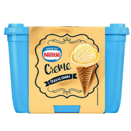 Sorvete Nestlé Tradicional Creme 1,5l 
 