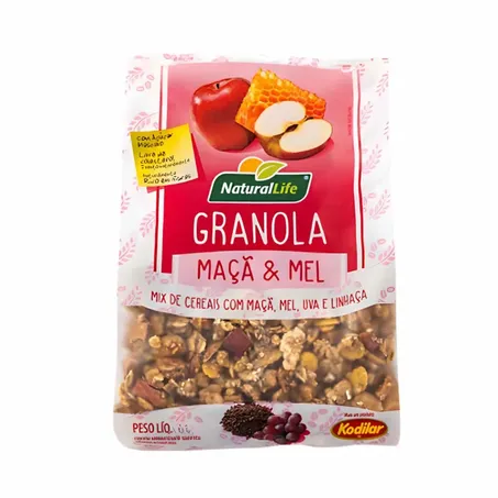 Granola Natural Life 250g Zero Maca e Mel