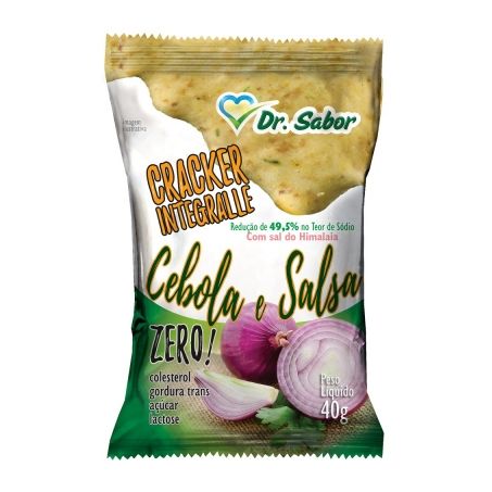 CRAKERS CEBOLA SALSA 40GRS  DR SABOR