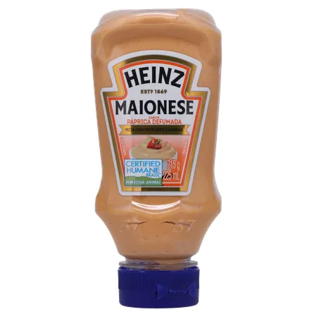 Maionese Heinz Páprica Defumada Squeeze 225ml 360-0