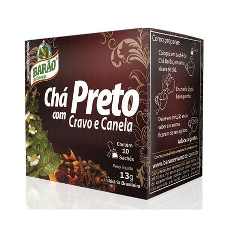 Cha barao de cotegipe 13gr cravo canela