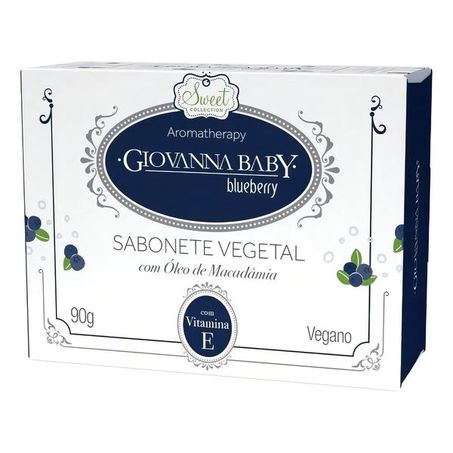 Sabonete Vegetal Giovanna Baby 90g Bluberry