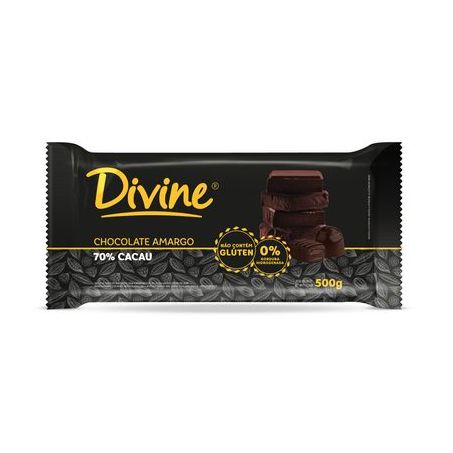 Chocolate Divine/Cacau  Amargo 500G