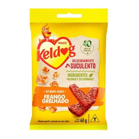 Bifinho Para Cães Keldog Frango Grelhado 60g
