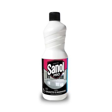 Limpador granito e mármore pro sanol 1l