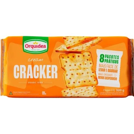 Biscoito Cream Cracker Orquídea 320g
