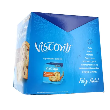 Panettone Visconti Chocolate Caixa 400gr 360-7
