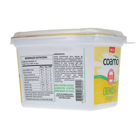 Margarina Coamo Cremosa 60  Lipidios 500g 360-21