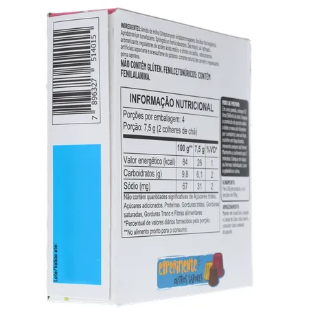 PUDIM ZERO MORANGO 30G - APTI 360-12