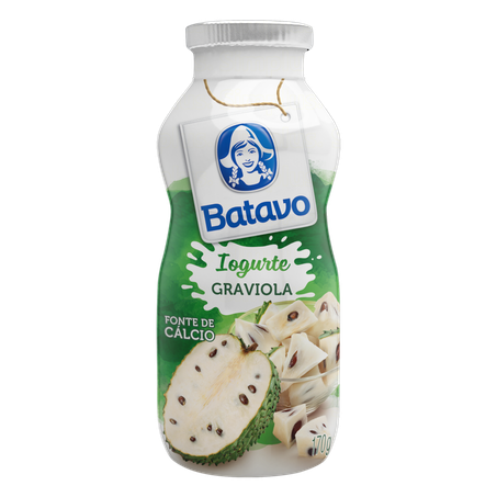 Bebida láctea batavo graviola 170g