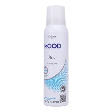 Antitranspirante Aerossol Mood Care Men Frasco Spray 260ml 360-2