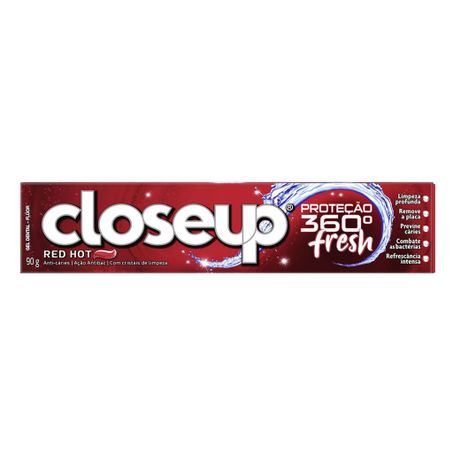 GEL DENTAL CLOSEUP LIQUIFR RED HOT 90G
