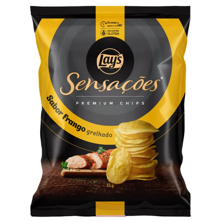SALGADINHO SENSAÇÕES FRANGO GRELHADO 35g