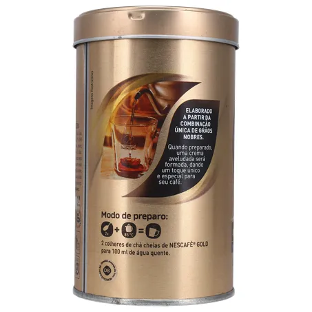 Café Nescafé Gold Espresso Intensidade 9 Lata 100G 360-24