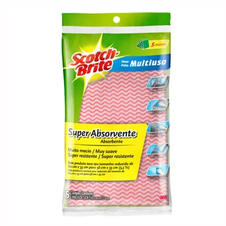 PANO MULTIUSO SCOTCH BRITE ROSSA 3M