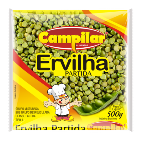 ERVILHA VERDE PARTIDA CAMPILAR 500G