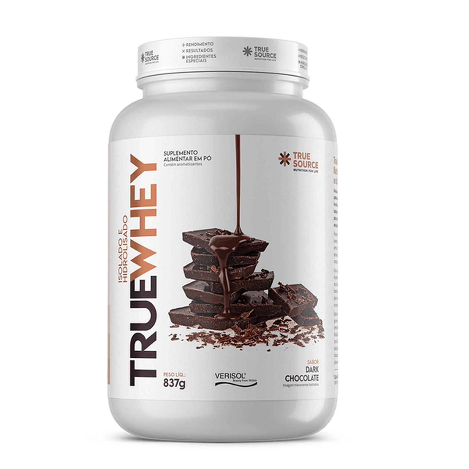 True Whey Protein Dark Chocolate 837g