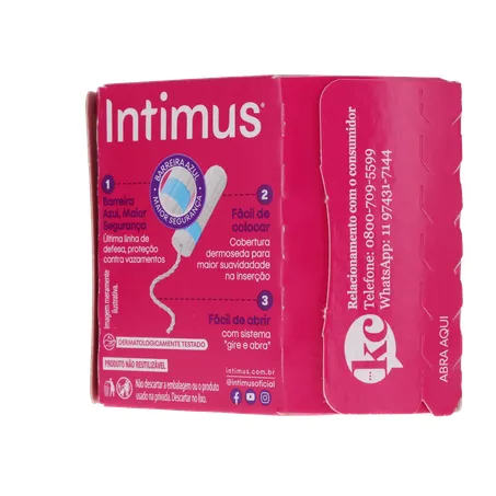 Absorvente Interno Intimus Mini C/ 8UN 360-22