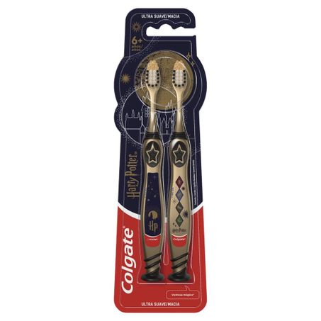 ESCOVA DENTAL COLGATE HARRY POTTER ULTRAMACIA 2 UNIDADES