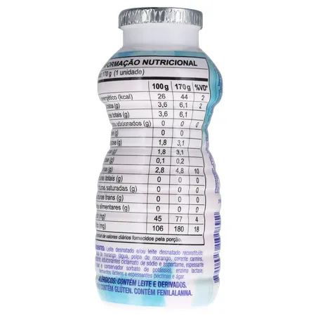 BEBIDA PENSE ZERO MORANGO BATAVO 170G 360-21