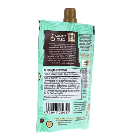 Oleo coco santo oleo sem sabor 100ml 360-15