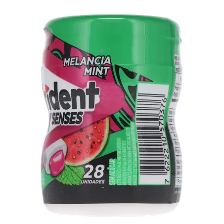 Trident Garrafa x Senses Melancia 54g | Miller Supermercados