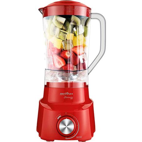 Eletro liquidificador britania diam 800 vermelho 220v un