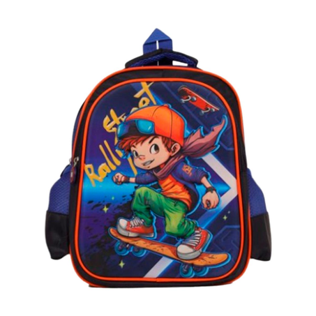 Mochila Mundiart 37cm - 3D - Skatista - Ref. SM0043