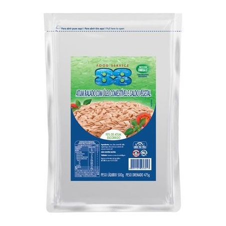 ATUM RALADO C/OLEO 500GRS 88