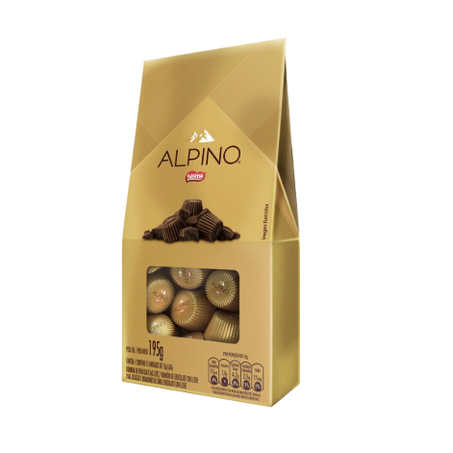 BOMBOM ALPINO NESTLE CHOCOLATE 195G