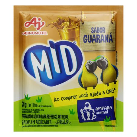 REFRESCO EM PÓ GUARANÁ MID