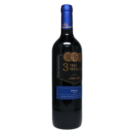 Vinho Chileno Três Medallas Merlot 750ml 360-33