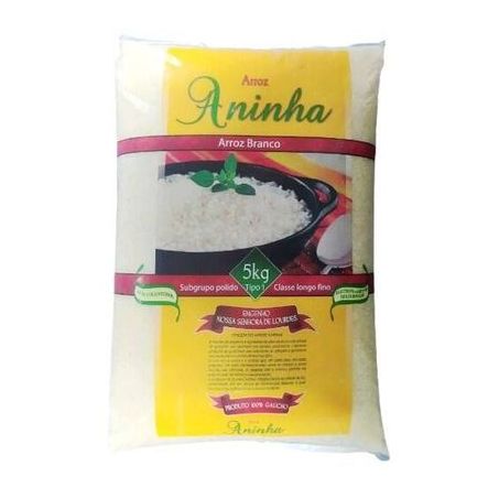 ARROZ ANINHA BRANCO 5KG