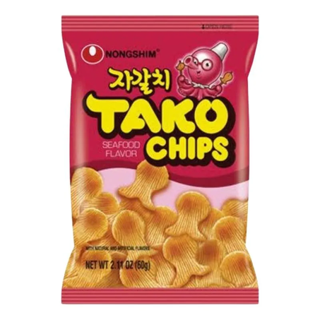 SALGADINHO POLVO TAKO CHIPS 60G