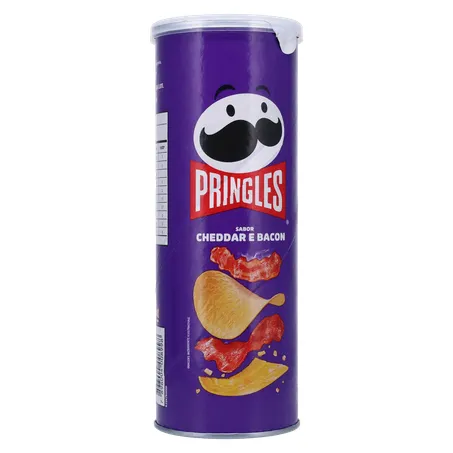 SALGADINHO PRINGLES CHEDAR BACON 105G 360-23