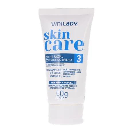 Creme facial vini lady controle do brilho 50g 360-1
