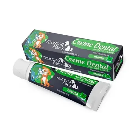 Creme dental murano pets menta 90gr