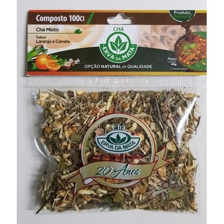 CHA TANGERINA/CANELA ERVA DA MATA 20G