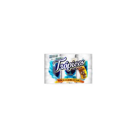 Papel higiênico trópicos 30m c/ 12 rolos
