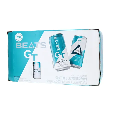 Bebida Mista Alcoólica Skol Beats Gt Gin & Tônica Lata 269ml 360-20