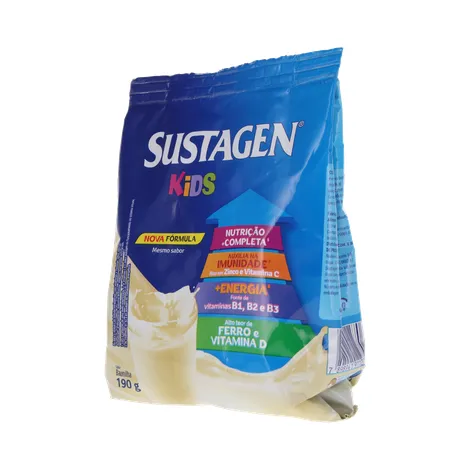 ALIMENTO SUSTAGEN KIDS BAUNILHA SACHÊ 190G 360-3