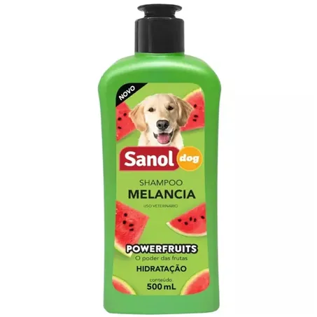 Shampoo sanol dog melancia 500ml