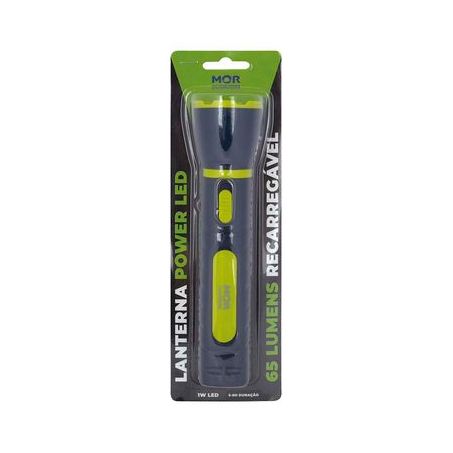 LANTERNA MOR REC POWER 65 LED LUMENS