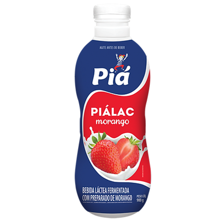 BEBIDA LÁCTEA PIALAC MORANGO GFA 900G