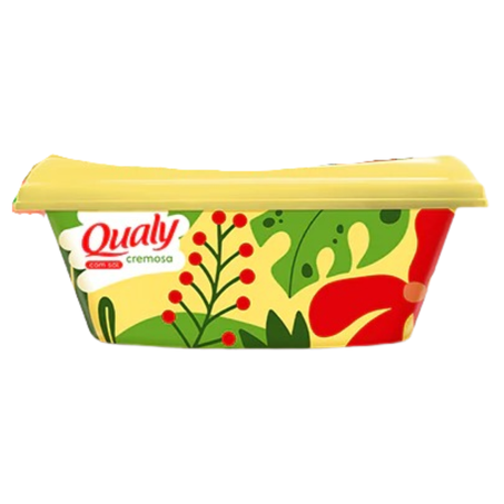 Margarina 250g com sal qualy cremosa reflorecer