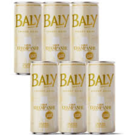 Energetico baly pcc/06x250ml lata champanhe s/alcool