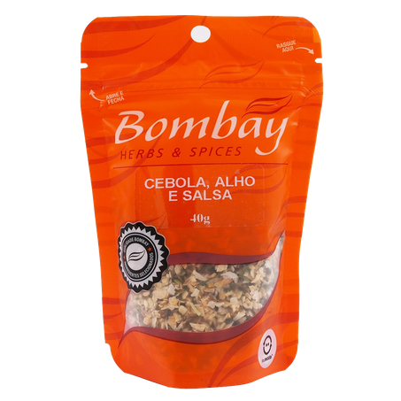 Tempero Bombay Cebola Alho e Salsa 40g