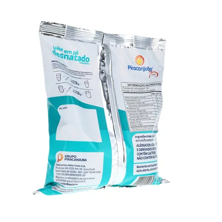 Leite em Pó Piracanjuba Desnatado Instantâneo Pacote com  400G 360-15